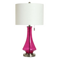Austin Allen James Pink Glass Lamp