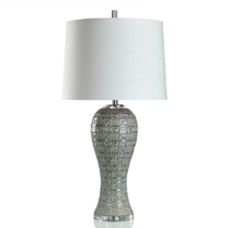Grey Whisper Table Lamp