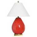 Rouge Glass Lamp