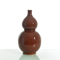 Small Brown Gourd Vase