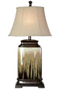 Forest Green Table Lamp